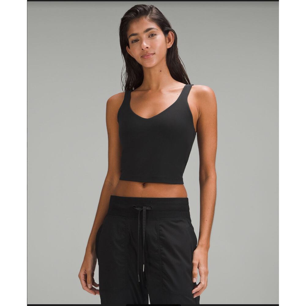 Lululemon Align Tank Black Size 10 Nulu Built-In Bra